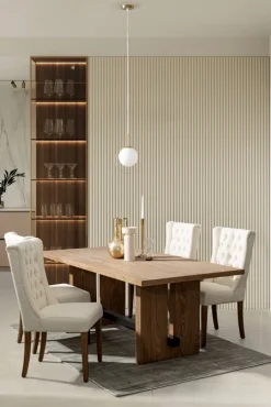 Hot Bizzotto SEDIA EFFETTO BOUCLE' NATURALE - COLUMBIA