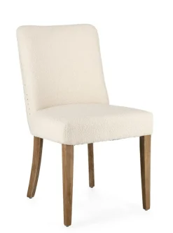 Sale Bizzotto SEDIA EFFETTO BOUCLE' NATURALE - BEATRIZ