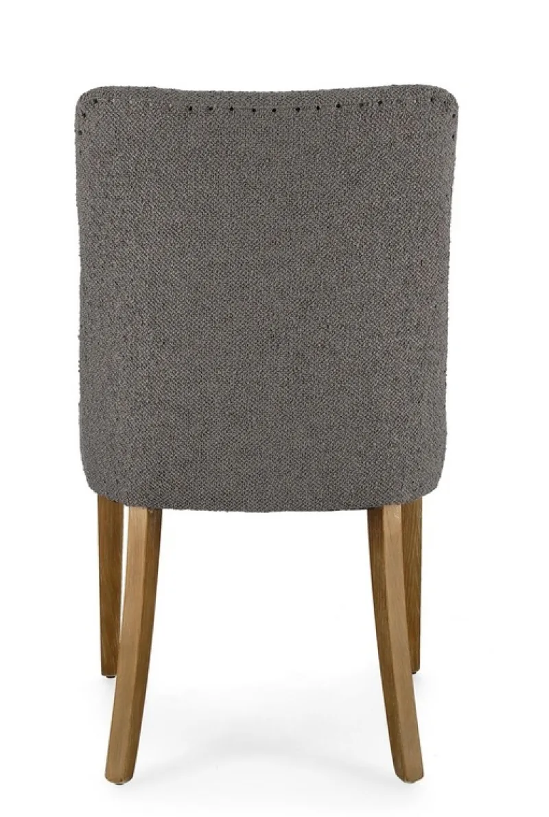 Best Bizzotto SEDIA EFFETTO BOUCLE' GRIGIO - BEATRIZ