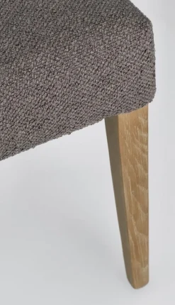 Best Bizzotto SEDIA EFFETTO BOUCLE' GRIGIO - BEATRIZ