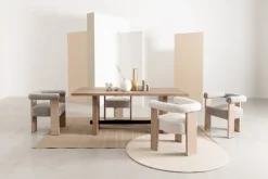 Bizzotto SEDIA EFFETTO BOUCLE' NATURALE - AGAPE