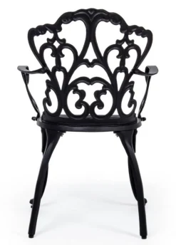 Best Bizzotto SEDIA IN ALLUMINIO ANTRACITE - VICTORIA