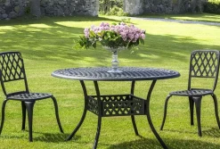 Discount Bizzotto SEDIA IN ALLUMINIO ANTRACITE - FAENZA