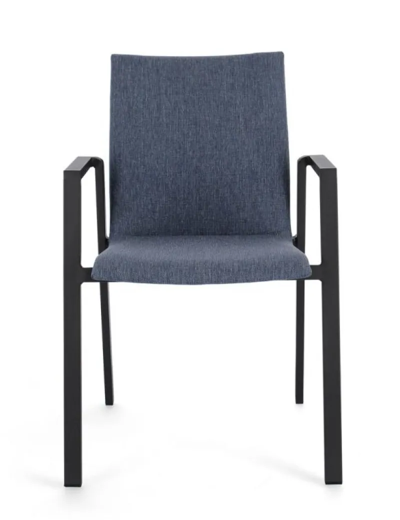 Best Bizzotto SEDIA IN ALLUMINIO DENIM JX55 - ODEON