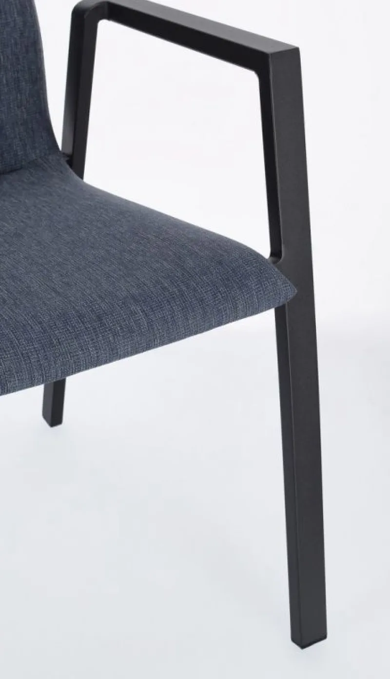 Best Bizzotto SEDIA IN ALLUMINIO DENIM JX55 - ODEON