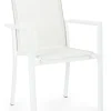 Sale Bizzotto SEDIA IN ALLUMINIO IMPILABILE BIANCO CX21 - KONNOR