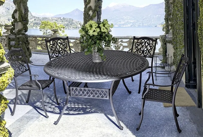 Sale Bizzotto SEDIA IN ALLUMINIO IMPILABILE ANTRACITE- IVREA