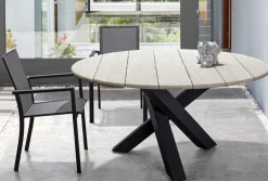 Sale Bizzotto SEDIA IN ALLUMINIO IMPILABILE ANTRACITE CX23 - KONNOR