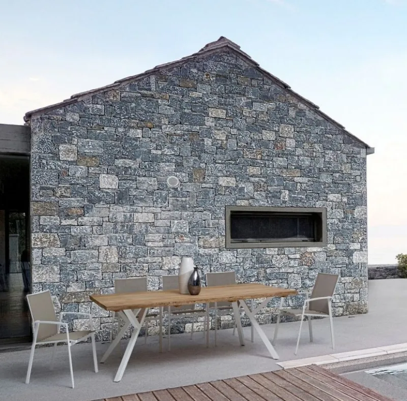 Clearance Bizzotto SEDIA IN ALLUMINIO IMPILABILE BIANCO GK50 - CRUISE