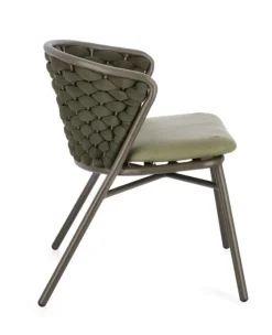 Discount Bizzotto SEDIA IN ALLUMINIO OLIV QS24 - HARLOW