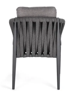 Clearance Bizzotto SEDIA IN CORDA ANTRACITE WG21 - JACINTA