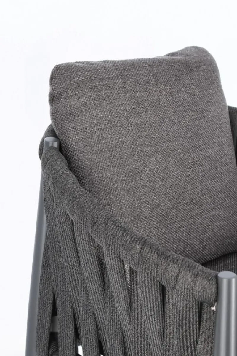 Clearance Bizzotto SEDIA IN CORDA ANTRACITE WG21 - JACINTA
