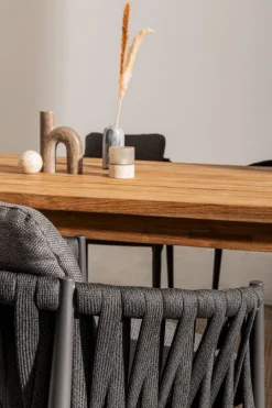 Clearance Bizzotto SEDIA IN CORDA ANTRACITE WG21 - JACINTA