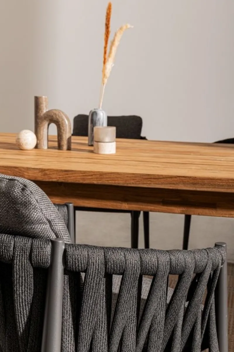 Clearance Bizzotto SEDIA IN CORDA ANTRACITE WG21 - JACINTA