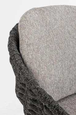 Best Bizzotto SEDIA IN CORDA ANTRACITE - TAMIRES