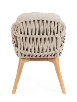 Bizzotto SEDIA IN CORDA BEIGE - TAMIRES