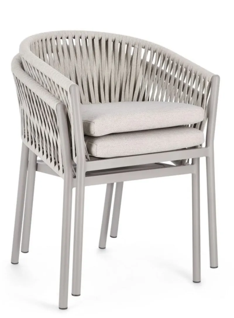 Best Bizzotto SEDIA IN CORDA MOON WG24 - FLORENCIA