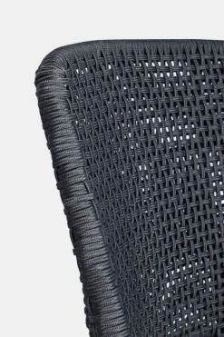 New Bizzotto SEDIA IN CORDA PER ESTERNO COLOR ARDESIA - HESPERIA