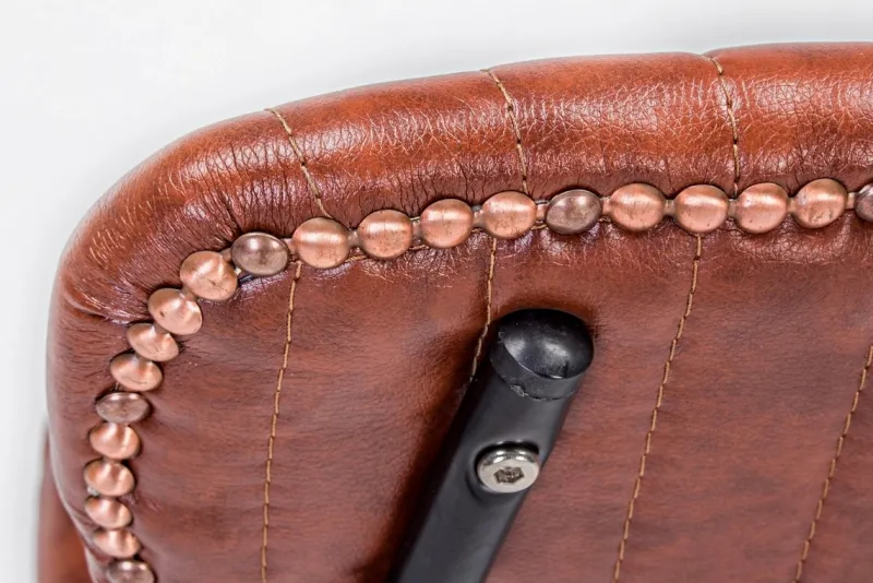 Sale Bizzotto SEDIA IN ECOPELLE ARANCIO - DEBBIE