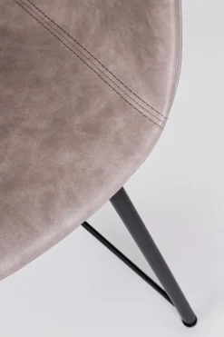 Clearance Bizzotto SEDIA IN ECOPELLE BEIGE - WARHOL