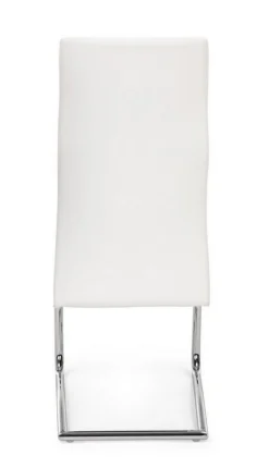 New Bizzotto SEDIA IN ECOPELLE BIANCA - THELMA