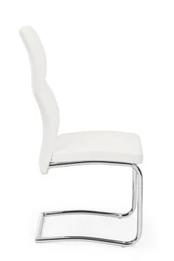 New Bizzotto SEDIA IN ECOPELLE BIANCA - THELMA