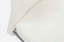 New Bizzotto SEDIA IN ECOPELLE BIANCA - THELMA