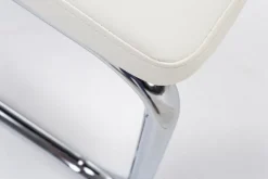 New Bizzotto SEDIA IN ECOPELLE BIANCA - THELMA