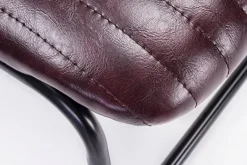 Sale Bizzotto SEDIA IN ECOPELLE BORDEAUX - DEBBIE