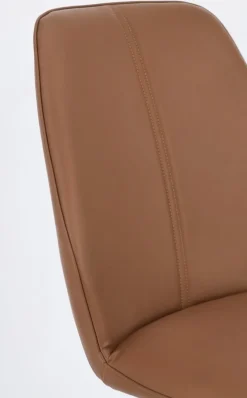 Discount Bizzotto SEDIA IN ECOPELLE COGNAC - MAXWELL