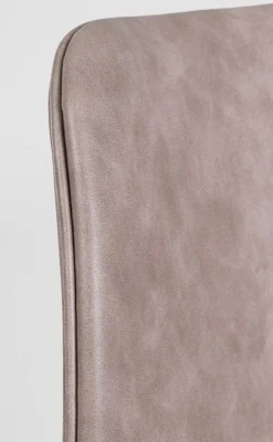 Discount Bizzotto SEDIA IN ECOPELLE NERA - KYRA