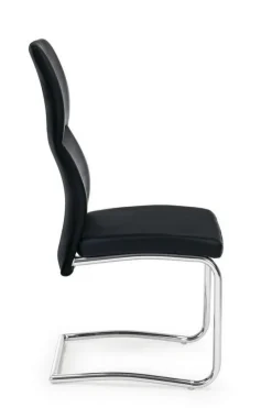 Bizzotto SEDIA IN ECOPELLE NERA - THELMA