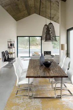 Bizzotto SEDIA IN ECOPELLE NERA - THELMA