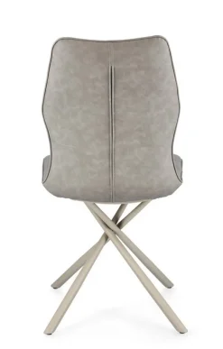 Sale Bizzotto SEDIA IN ECOPELLE TORTORA - KEPLER