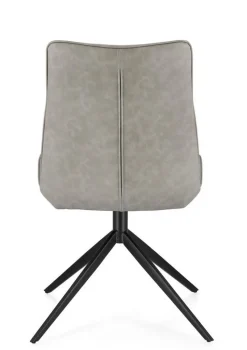 Hot Bizzotto SEDIA IN ECOPELLE TORTORA - JORDAN