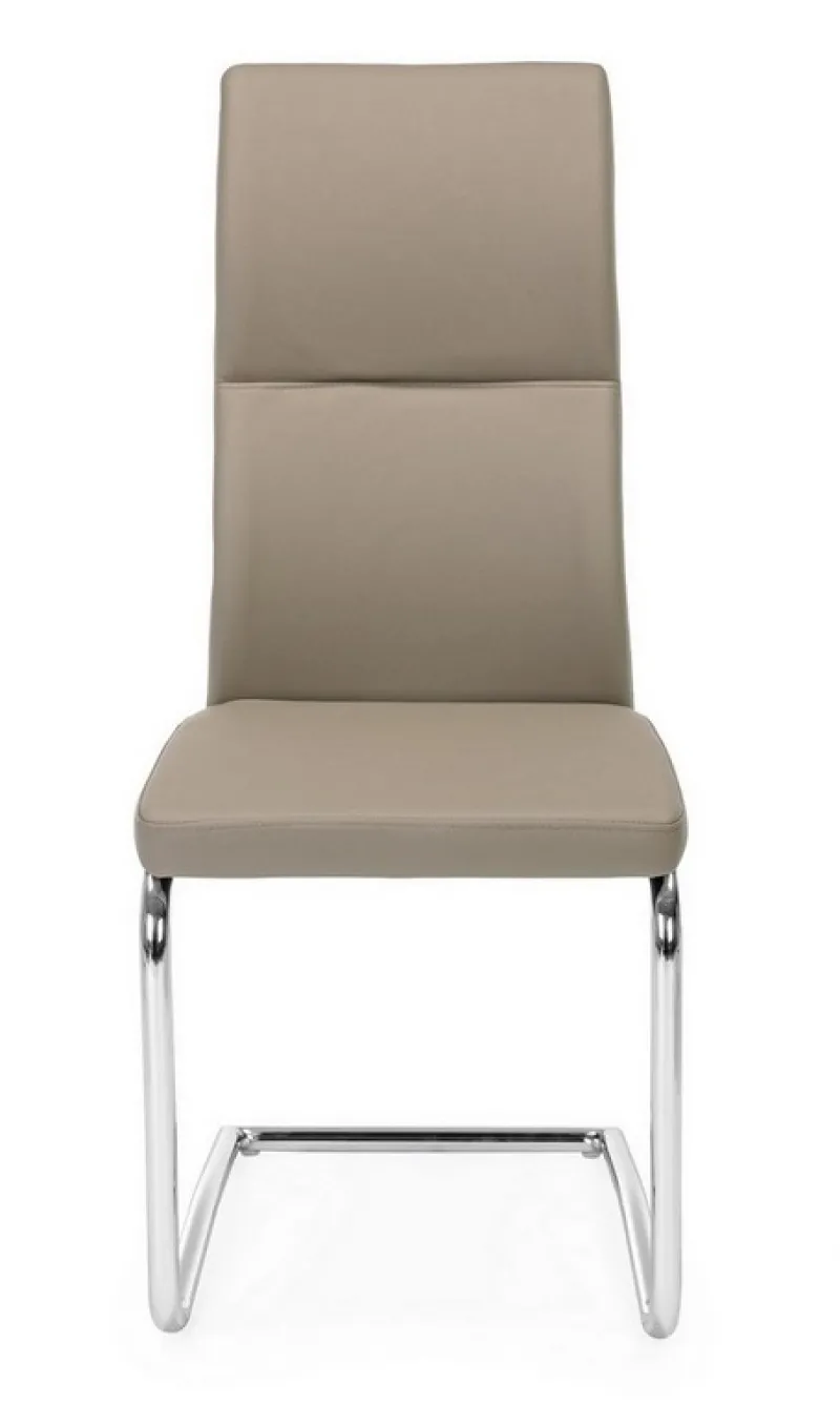 New Bizzotto SEDIA IN ECOPELLE TORTORA - THELMA