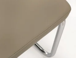 New Bizzotto SEDIA IN ECOPELLE TORTORA - THELMA