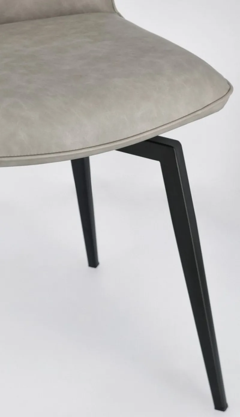 Clearance Bizzotto SEDIA IN ECOPELLE TORTORA - LAWRENCE