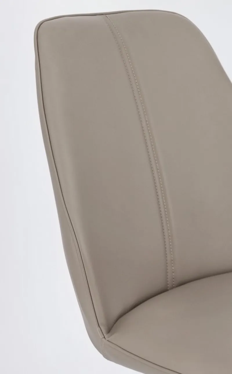 Sale Bizzotto SEDIA IN ECOPELLE TORTORA - MAXWELL