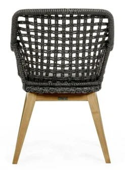 Best Bizzotto SEDIA IN FIBRA SINTETICA NERA - MADISON