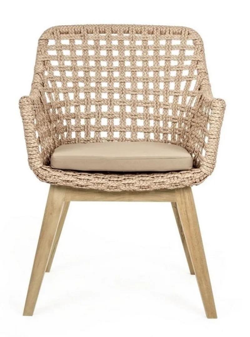 Best Bizzotto SEDIA IN FIBRA SINTETICA NATURALE - MADISON