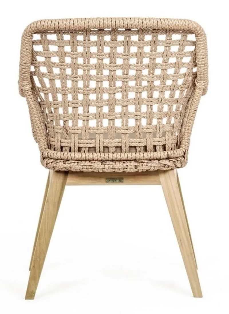 Best Bizzotto SEDIA IN FIBRA SINTETICA NATURALE - MADISON