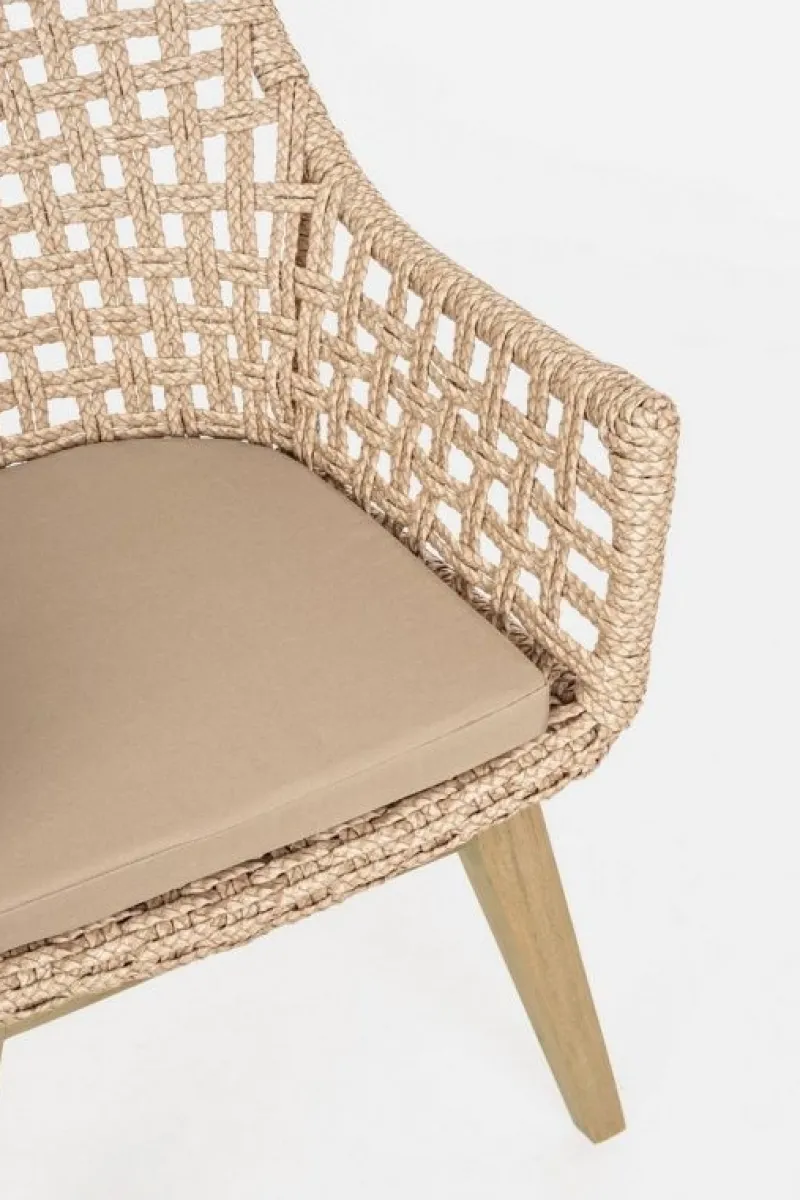 Best Bizzotto SEDIA IN FIBRA SINTETICA NATURALE - MADISON