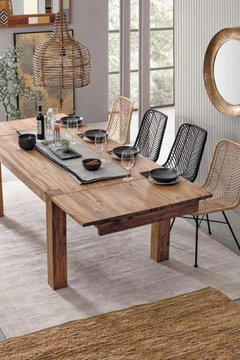 Best Bizzotto SEDIA IN FIBRE NATURALI NERA - LORENA