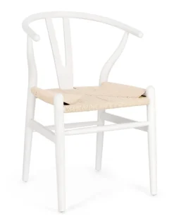 Best Bizzotto SEDIA IN LEGNO BIANCO - ARTAS