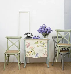 Sale Bizzotto SEDIA IN LEGNO GRIGIO SCURO - CROSS