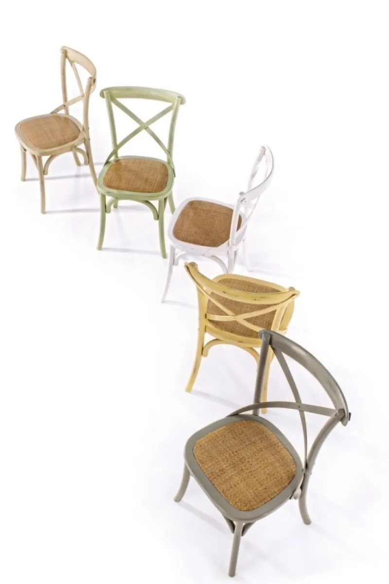 Bizzotto SEDIA IN LEGNO NATURALE - CROSS