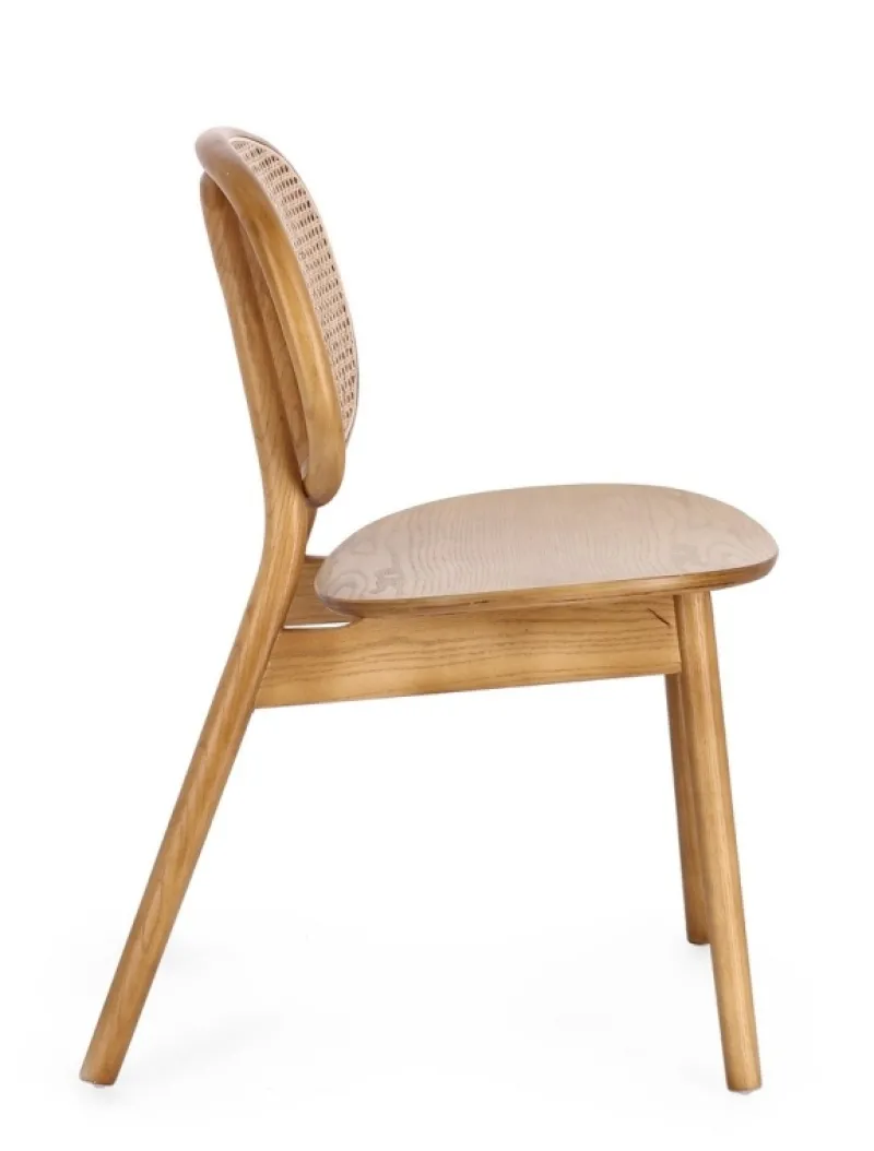 Clearance Bizzotto SEDIA IN LEGNO NATURALE - ADOLIS