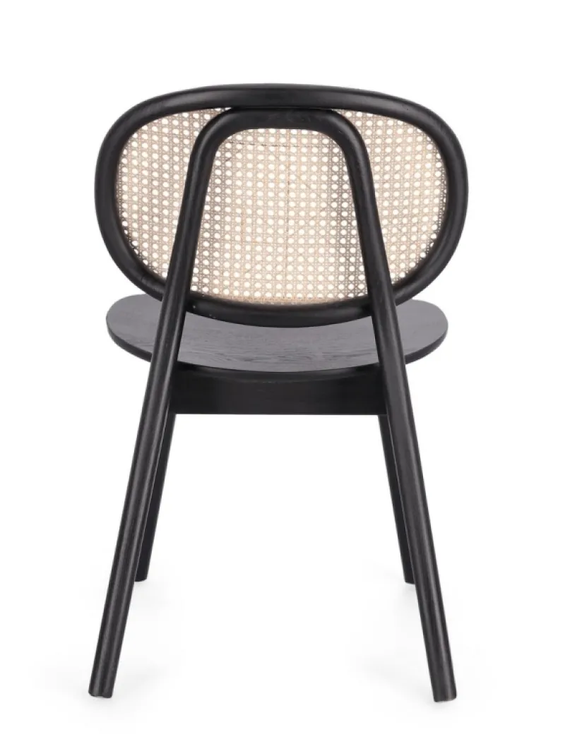 Sale Bizzotto SEDIA IN LEGNO NERO - ADOLIS