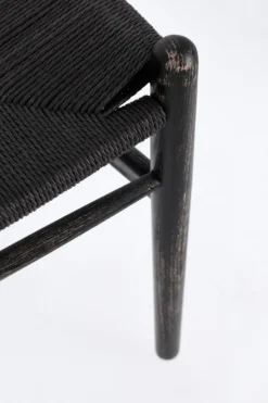 Outlet Bizzotto SEDIA IN LEGNO NERO - ARTEMIA